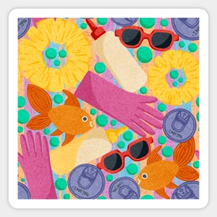 Chungking Express pattern Sticker